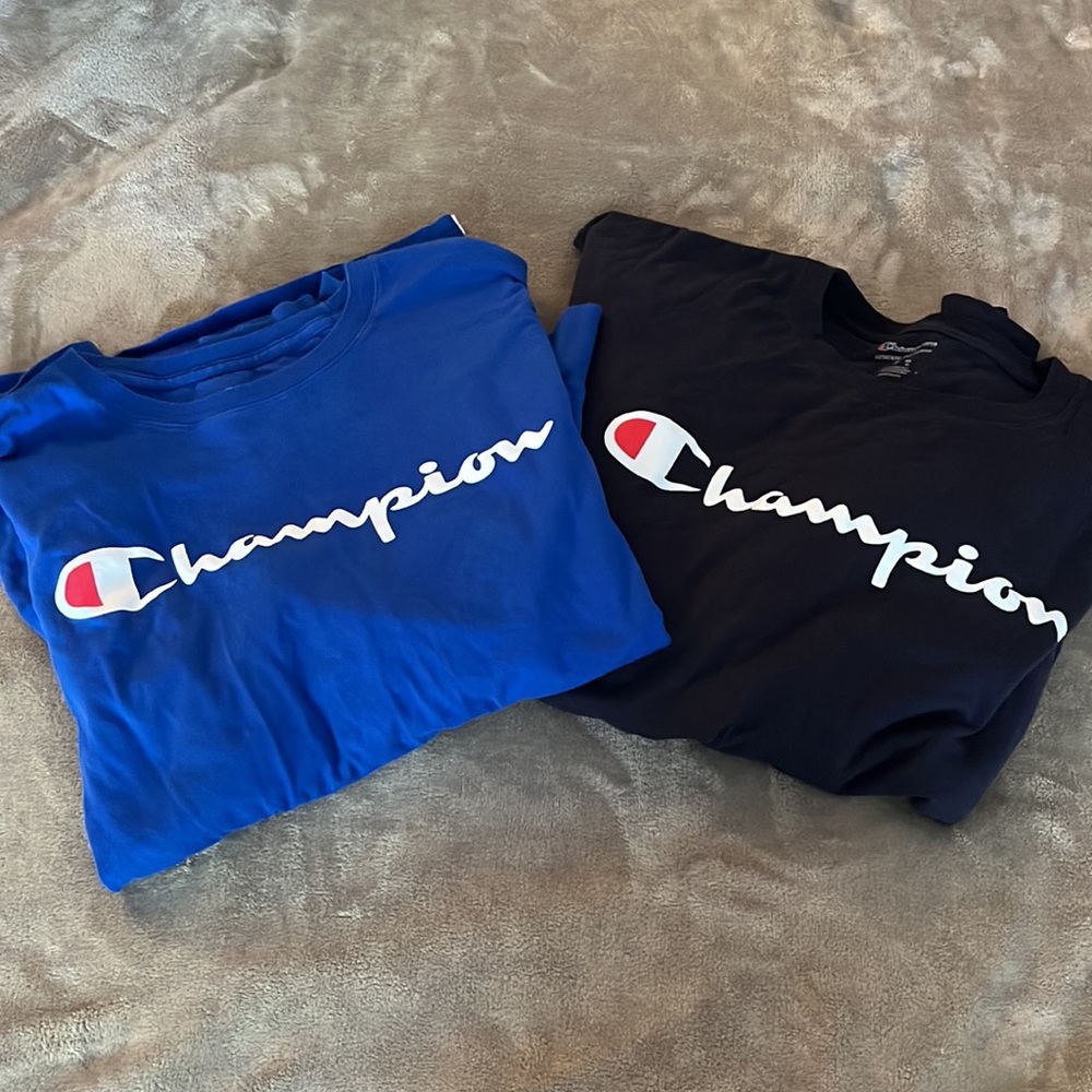 2 PACK BUNDLE: Champion Long Sleeve Shirt Bundle